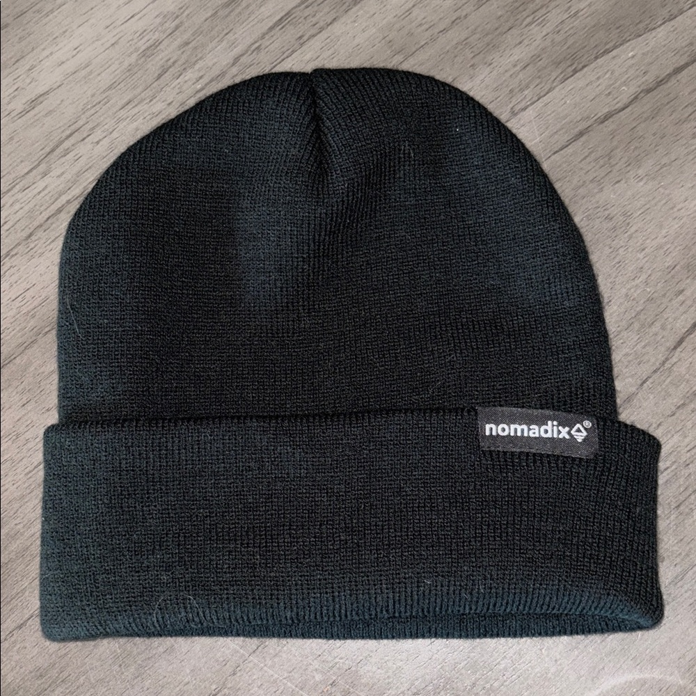 Nomadix acrylic beanie hat